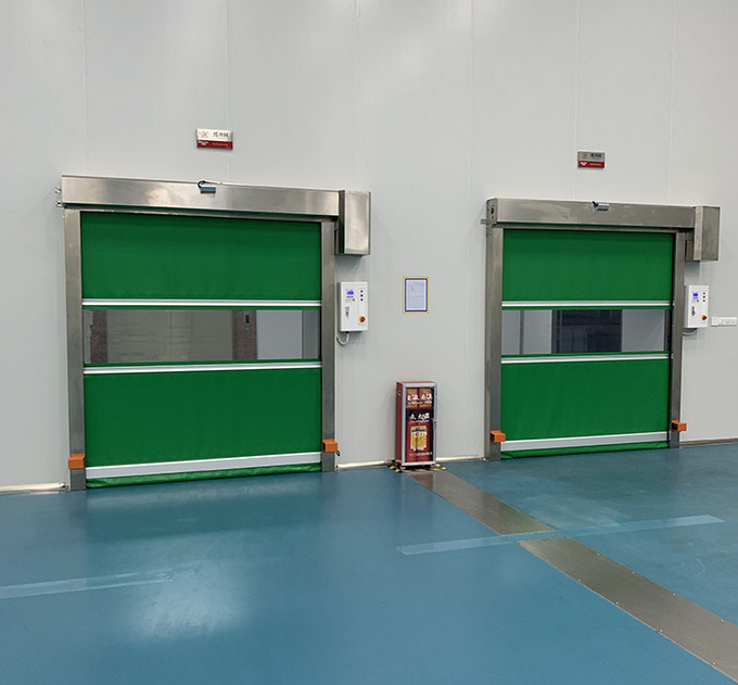 pvc快速卷帘门
